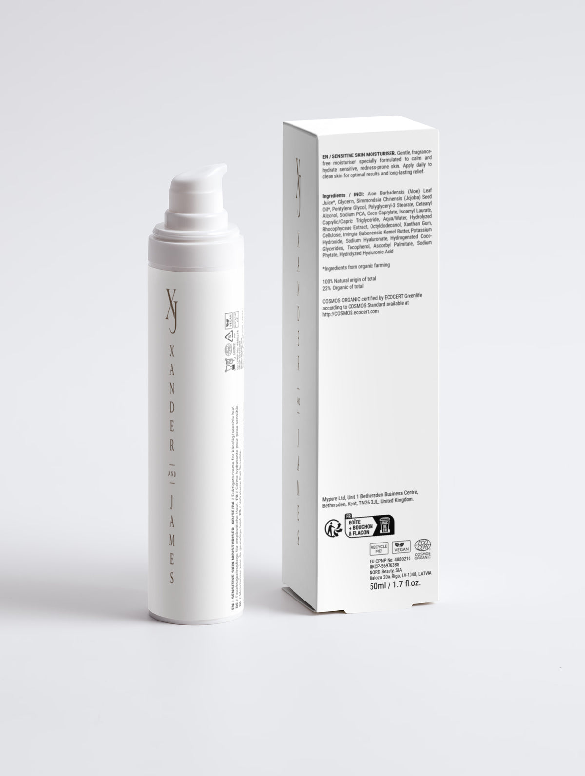 Sensitive Skin Moisturiser, Fragrance Free